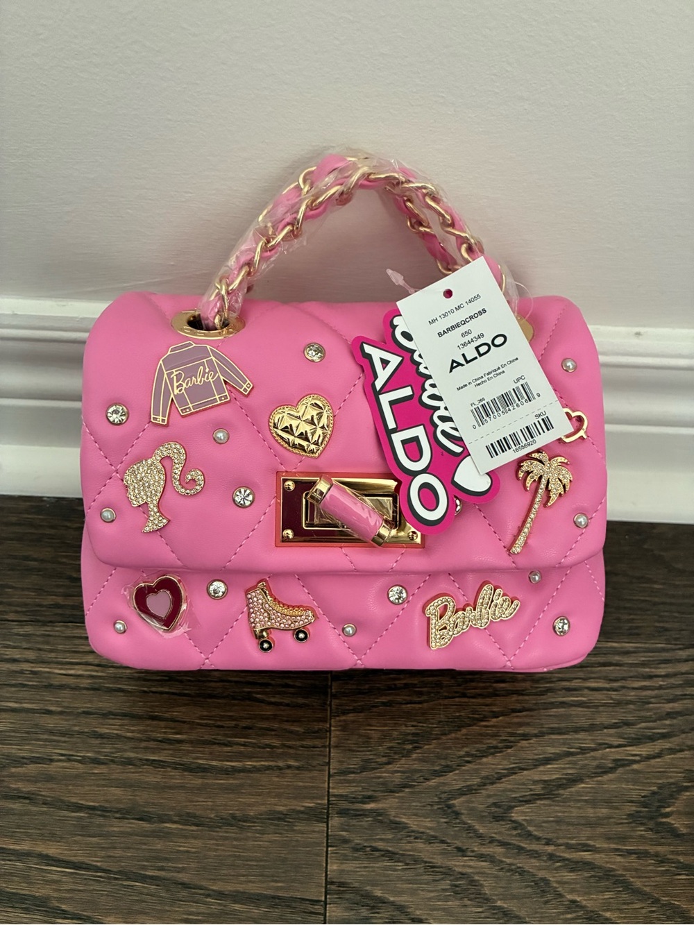 ALDO BARBIE Crossbody Bag, Quilted, NWT! - Picture 2 of 12